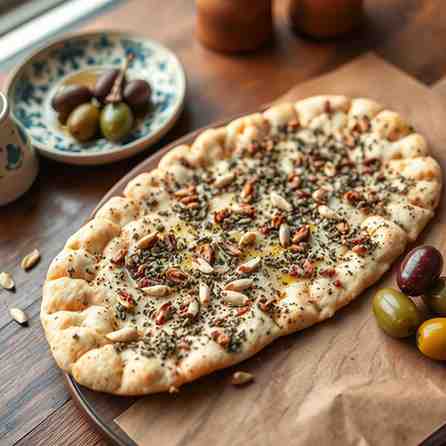 Za'atar Flatbread - Jordanian Recipe | Make Today